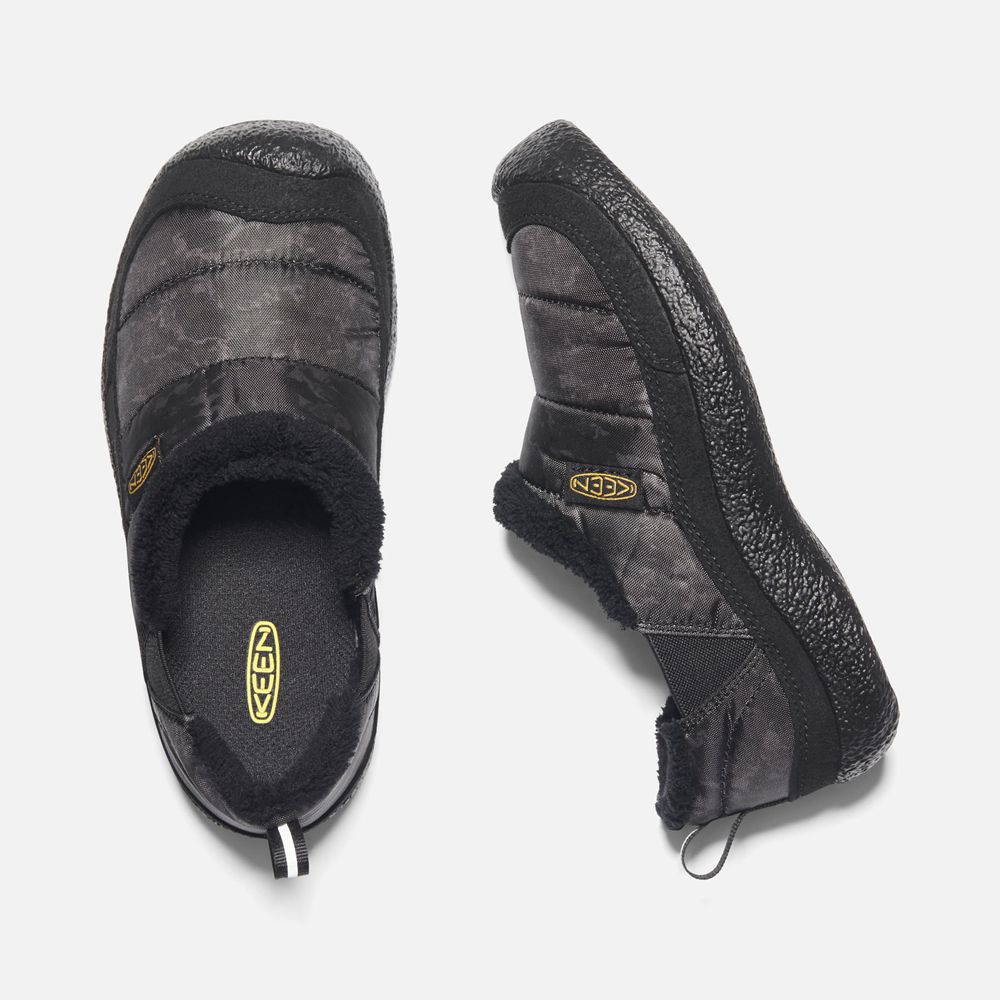 Slip-On Keen Enfant Noir/Jaune | Howser Ii | IZKHU-3487